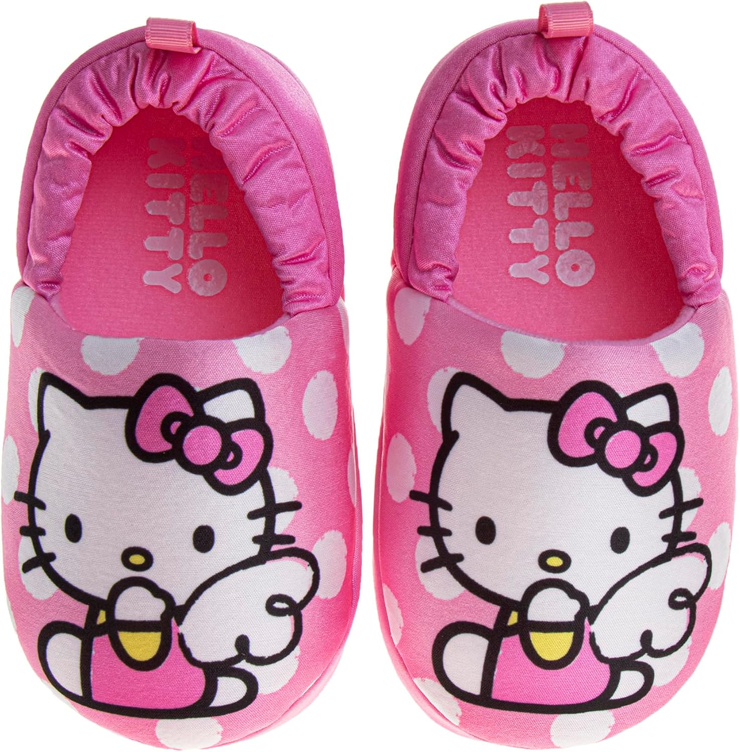 Hello Kitty Sanrio Sweethearts Strawberry Short Cake Harry Potter Slippers for Girl Boy Kitty Cat Slipper Indoor Cute Plush House Shoes for Kids Sizes: 5-10 Toddlers 11-13 Little kids 2-5 Big Kids