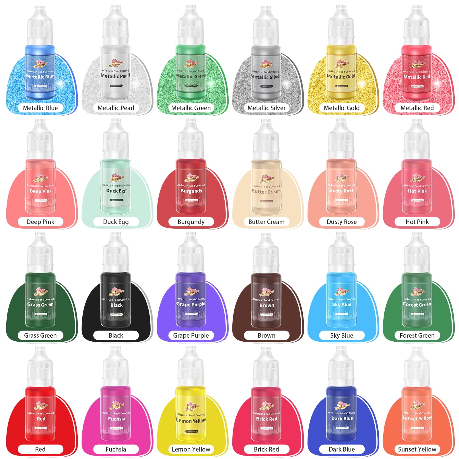 Signature Brands Betty Crocker Christmas Writing Gel - Cookie Icing - 4 colors - Red White Green Black (.67 oz each)0.67 Ounce (Pack of 4)