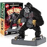 King Kong Building Set (2,310 PCS) – Mini Kong Action Figure from Skull Island – Nano Brick Gorilla Construction Kit for Kids 15+, Adults, Collectors – Movie Display Toy Gift