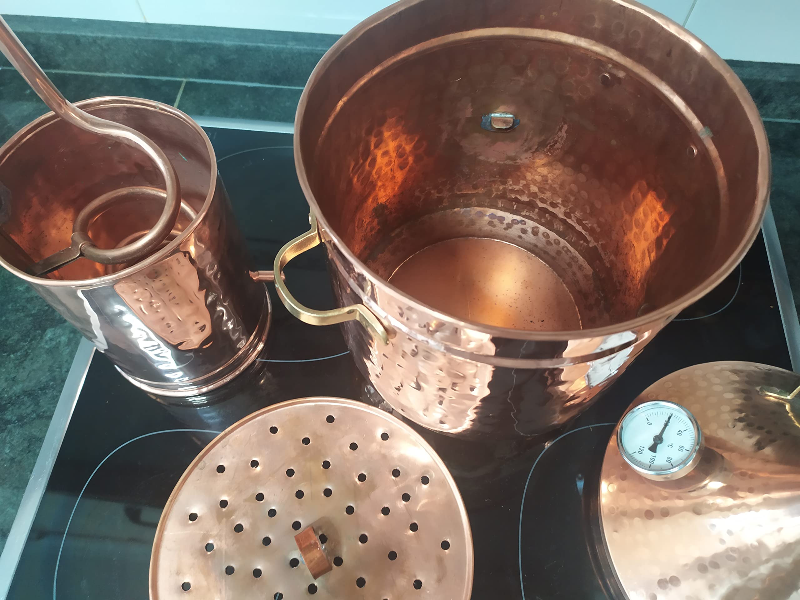 distillatore ALAMBICCO IN RAME SPECIAL ERBAS AROMATICHE