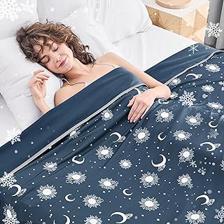 inhand Cooling Blanket King Size (90"x108") - Cooled Blankets for Hot Sleepers Lightweight Breathable Summer Blanket for Sleeping Night Sweats to Keep Cool in The Heat -Navy