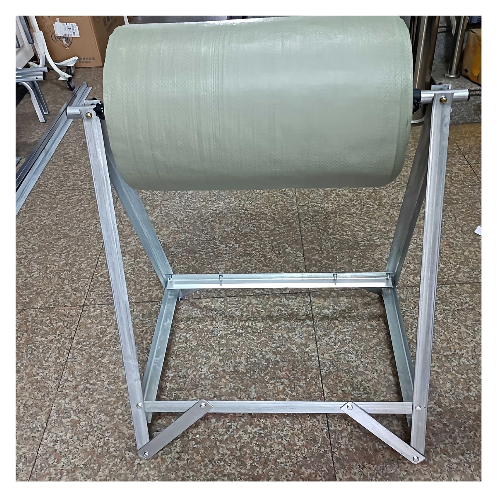 Bubble Wrap Distributor, Vertical Roll Holder, Easy Film Replacement, Suitable For Moving And Transportation(Width 100cm)