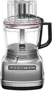 KitchenAid KFP1133CU 11-Cup Food Processor with ExactSlice System - Contour Silver