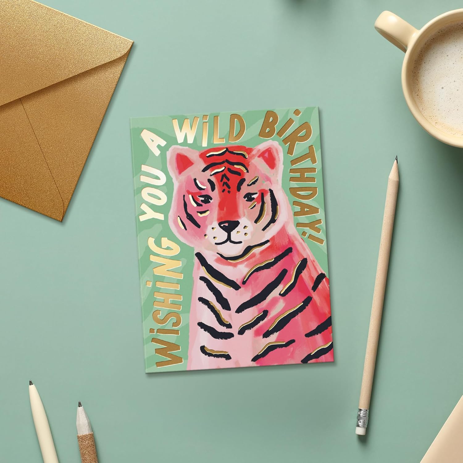 Sweetzer & Orange Birthday Card with Envelope, 5x7, Single Fun Happy Birthday Card for Men, Women, Friends & Family – Message Written Inside - Unique Individual Cardstock & Keepsake Gift image 5