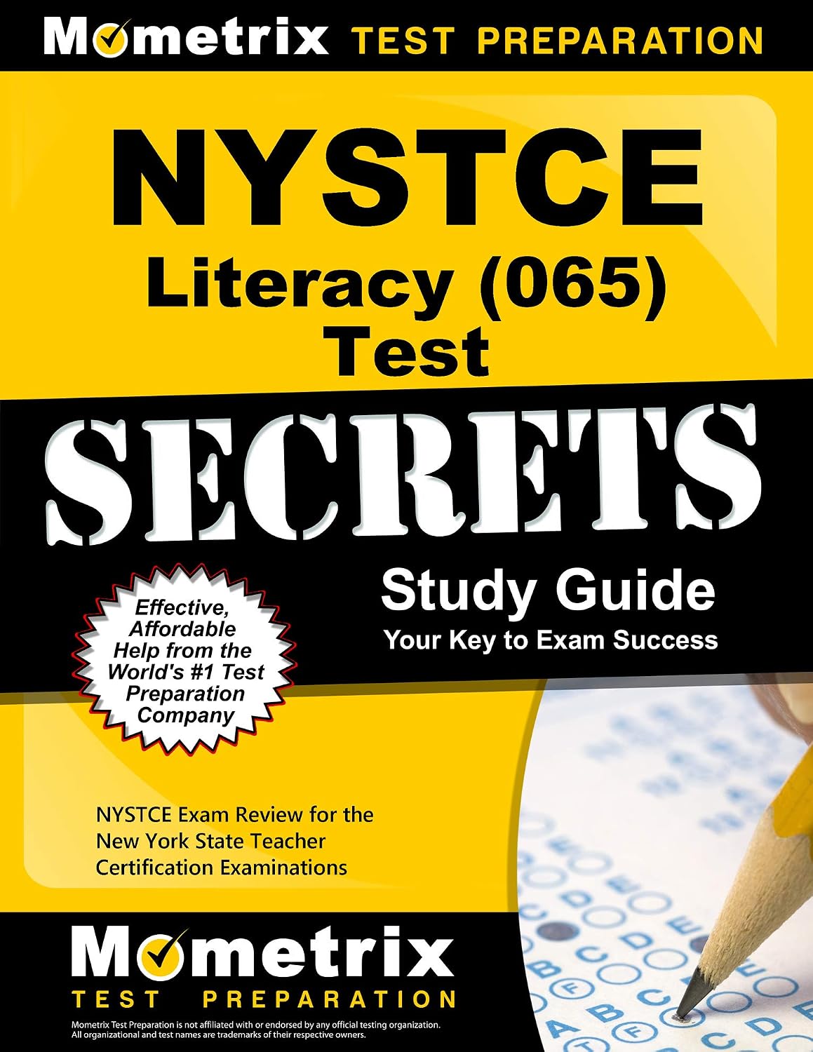 NYSTCE Literacy (065) Test Secrets Study Guide: NYSTCE Exam Review for the New York State Teacher Certification Examinations