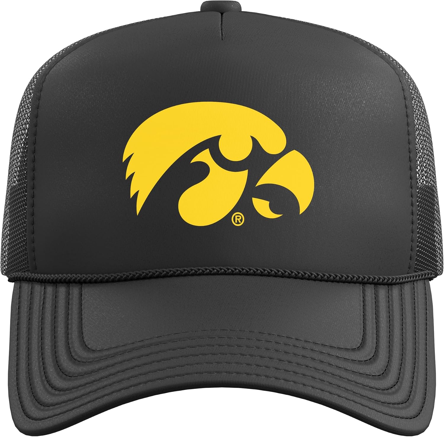 Iowa Hawkeyes | NCAA University of Official | OCIMPIO005-1 Trucker Hat with Adjustable Mesh Back