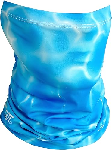GOT Sports UPF 50+ Bufanda de Pesca para Cuello - Máscara Facial UV de Protección Solar para Hombres y Mujeres - Cubierta Facial Camo SPF Gator