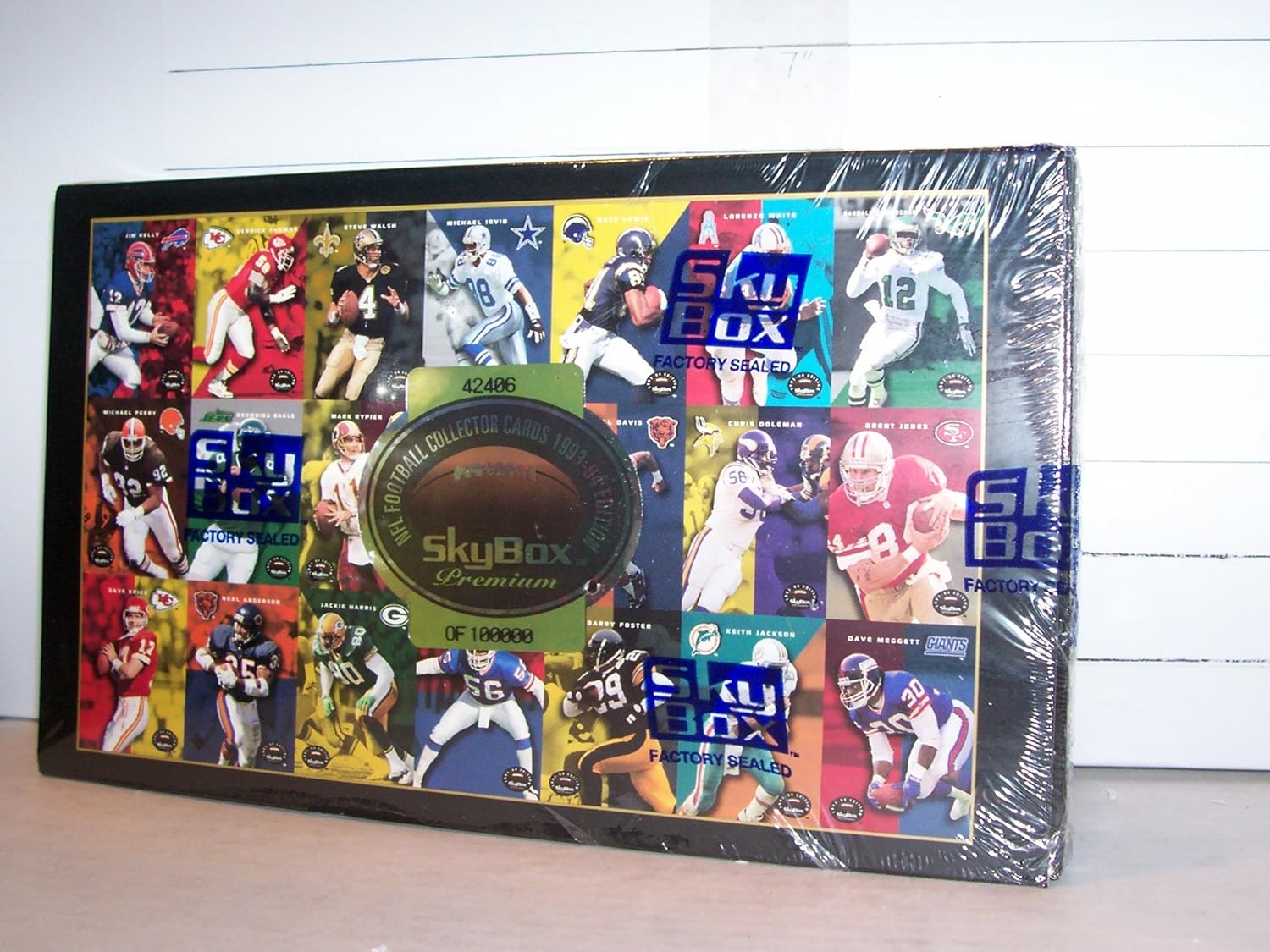 1993 SKYBOX PREMIUM FOOTBALL FACTORY SEALED BOX JEROME BETTIS & STRAHAN ROOKIES