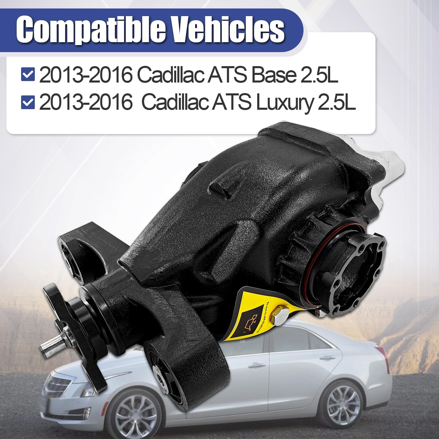 85571699 84110756 Rear Differential Carrier Assembly 3.45 Ratio for Cadillac ATS 2.5L L4 2013 2014 2015 2016 Rear Differential Car Axle Carrier 22927262 23156304 22993014