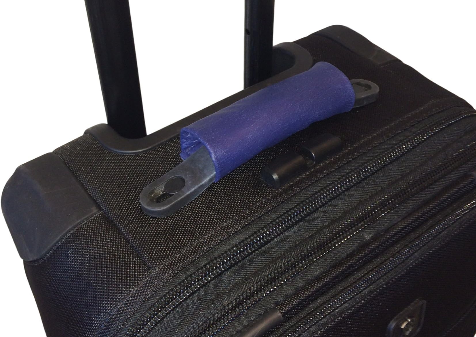 LuxeWraps Genuine Leather Luggage ID Handle Grip/Wrap