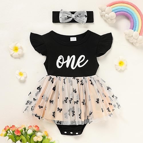 Miniatura 7 de Ropa de bebé para el primer cumpleaños de terciopelo de un año de edad overol de manga larga  diadema 2 piezas de disfraces para tartas