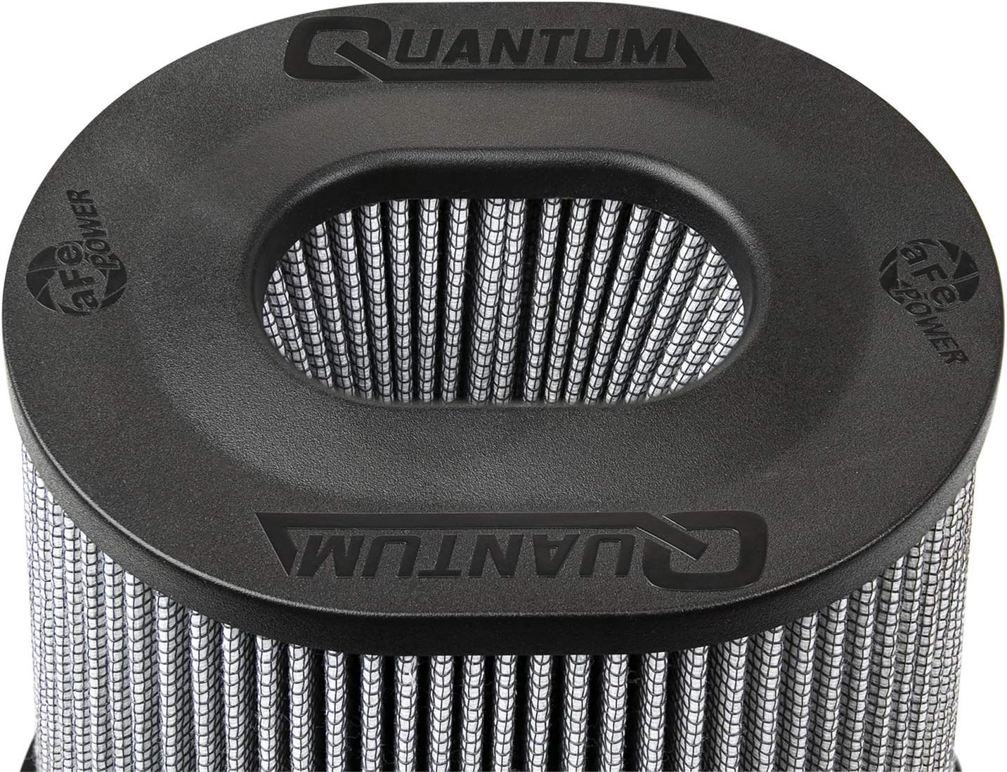 aFe POWER QUANTUM Intake Replacement Air Filter w/Pro DRY S Media - 5" Inlet, 8" Tall - #21-91132