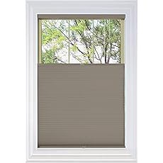 BlindsAvenue Cordless Top Down Bottom Up Cellular Honeycomb Shade, 9/16" Single Cell, Blackout, Warm Cocoa, Size: 62" W x 72" H
