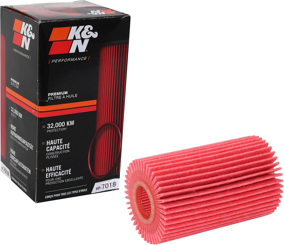 Oil Filter: 20,000 Mile Engine Protection, High Efficiency, HP-7018 | Compatible with 2007-2026 LEXUS/TOYOTA/FORD (See product Description for Select Models)