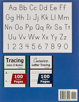 Handwriting Practice Paper: 100 Blank Writing Pages - For Students Learning to Write Letters