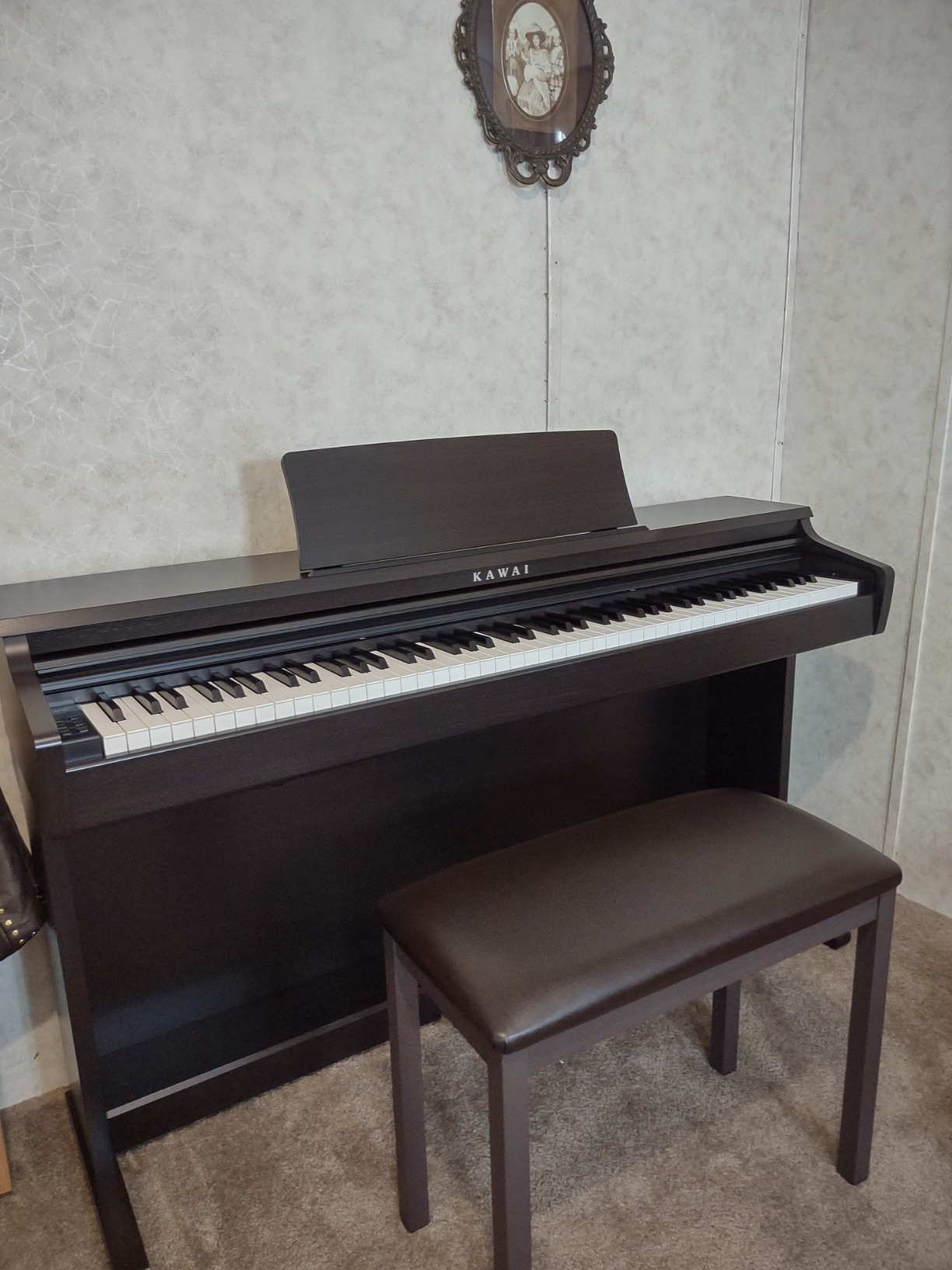 83/mo Finance Kawai KDP120 Digital Home Piano Premium Rosewood