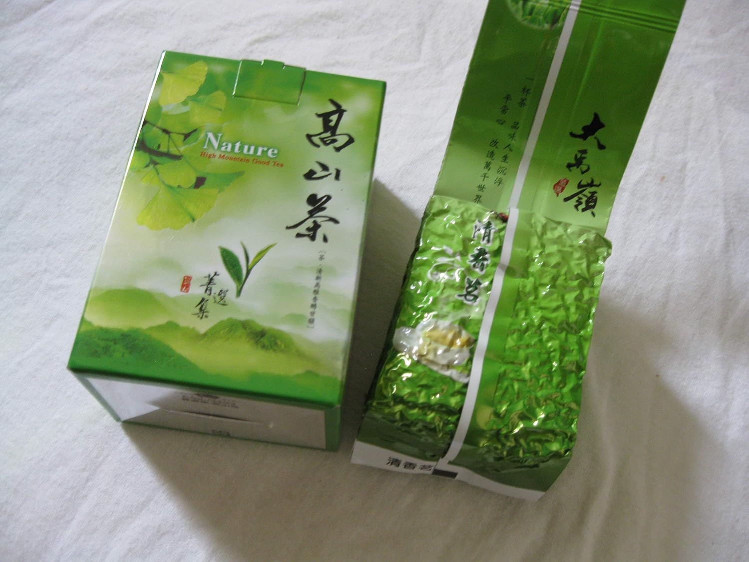 5.5 Oz (155 g) Da Yu Ling Green Tea - Grown on High Altitude Mountain Tea -