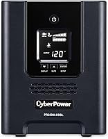 CyberPower PR2200LCDSL 2070VA/1980W Sinewave UPS with AVR, LCD Panel, 7 Outlets - Mini-Tower for Servers & Telecom