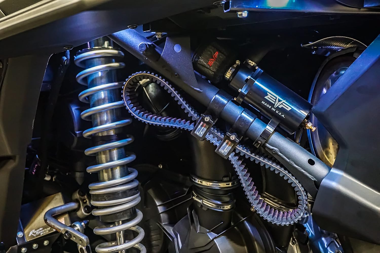 UTV Drive Belt Mount For Polaris RZR & Can-Am X3 or Fits all 1.75", 1.85" & 2" roll cages, Clutch Belt Holder