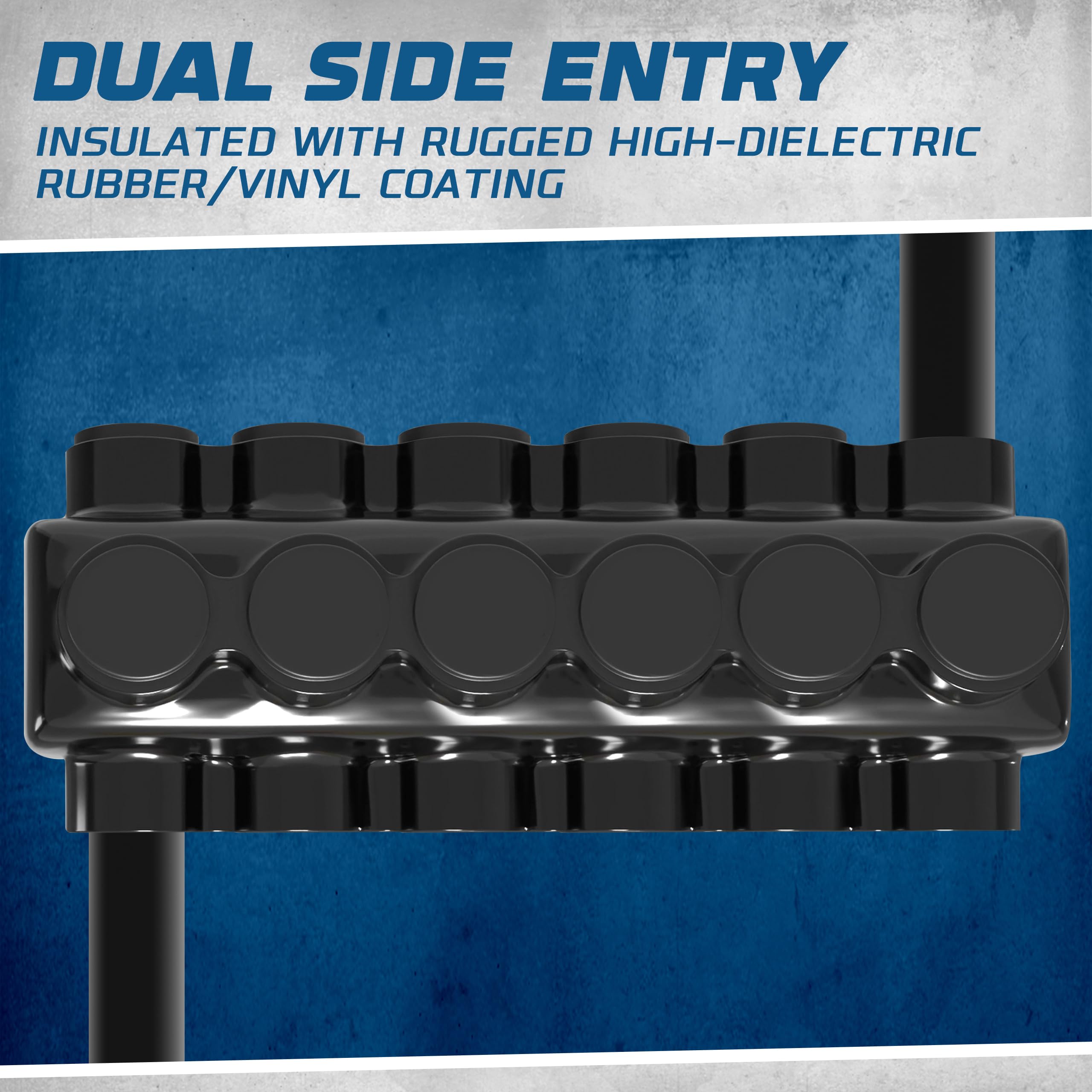 OHLECTRIC Insulated Wire Connectors - Inline Splice For 250-6 AWG With Oxide Inhibitor