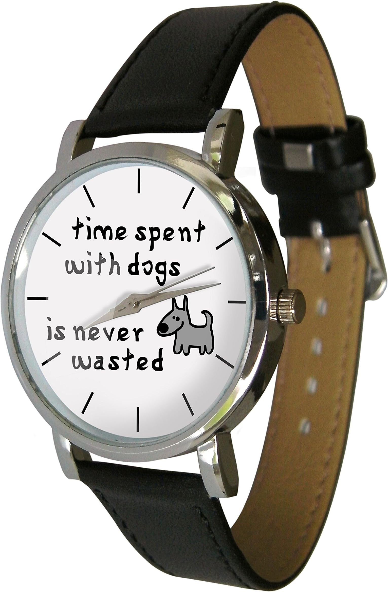 Time Spent with Dogs Design Watch. Ideal Dog Gift Idea for Any Dog Lover