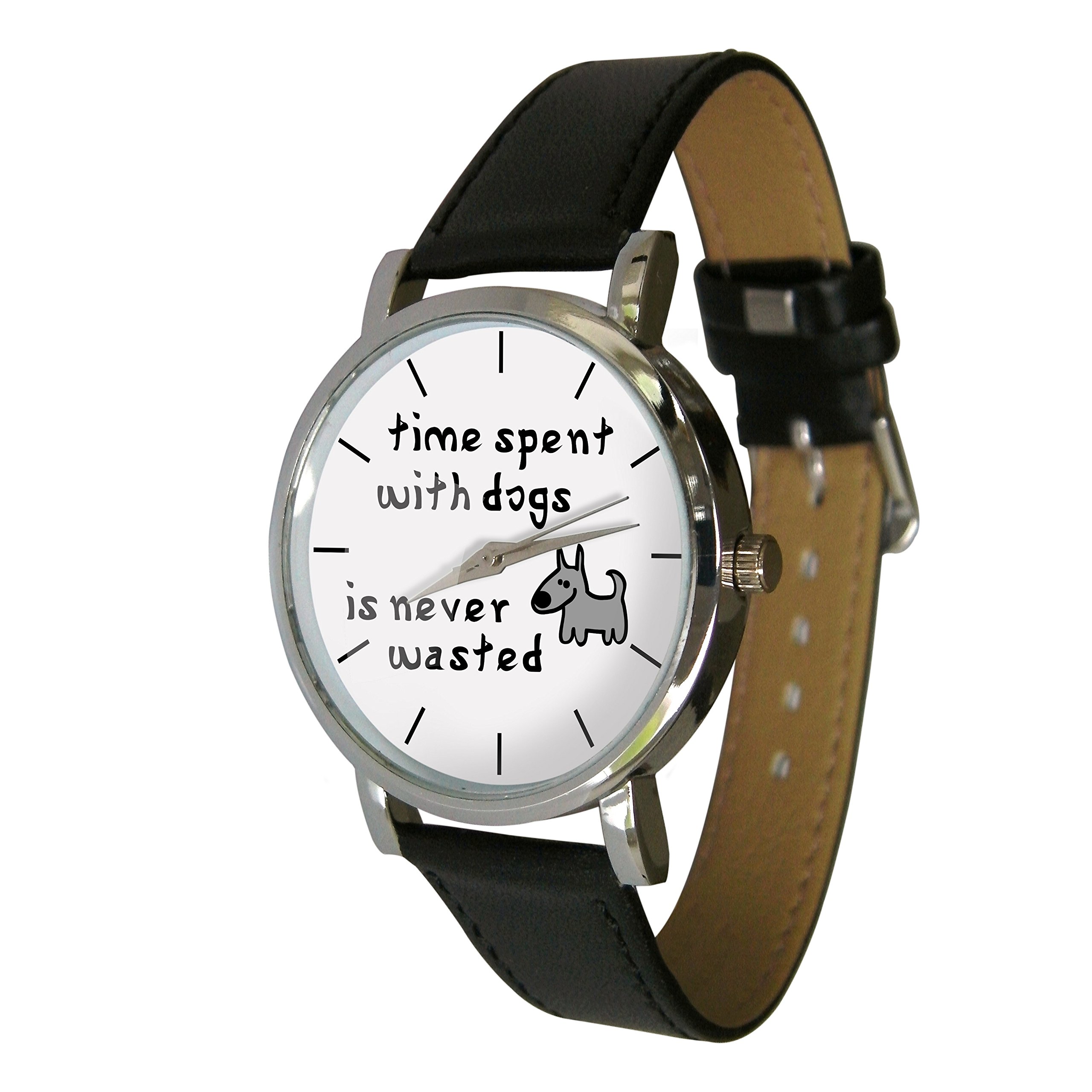 Time Spent with Dogs Design Watch. Ideal Dog Gift Idea for Any Dog Lover