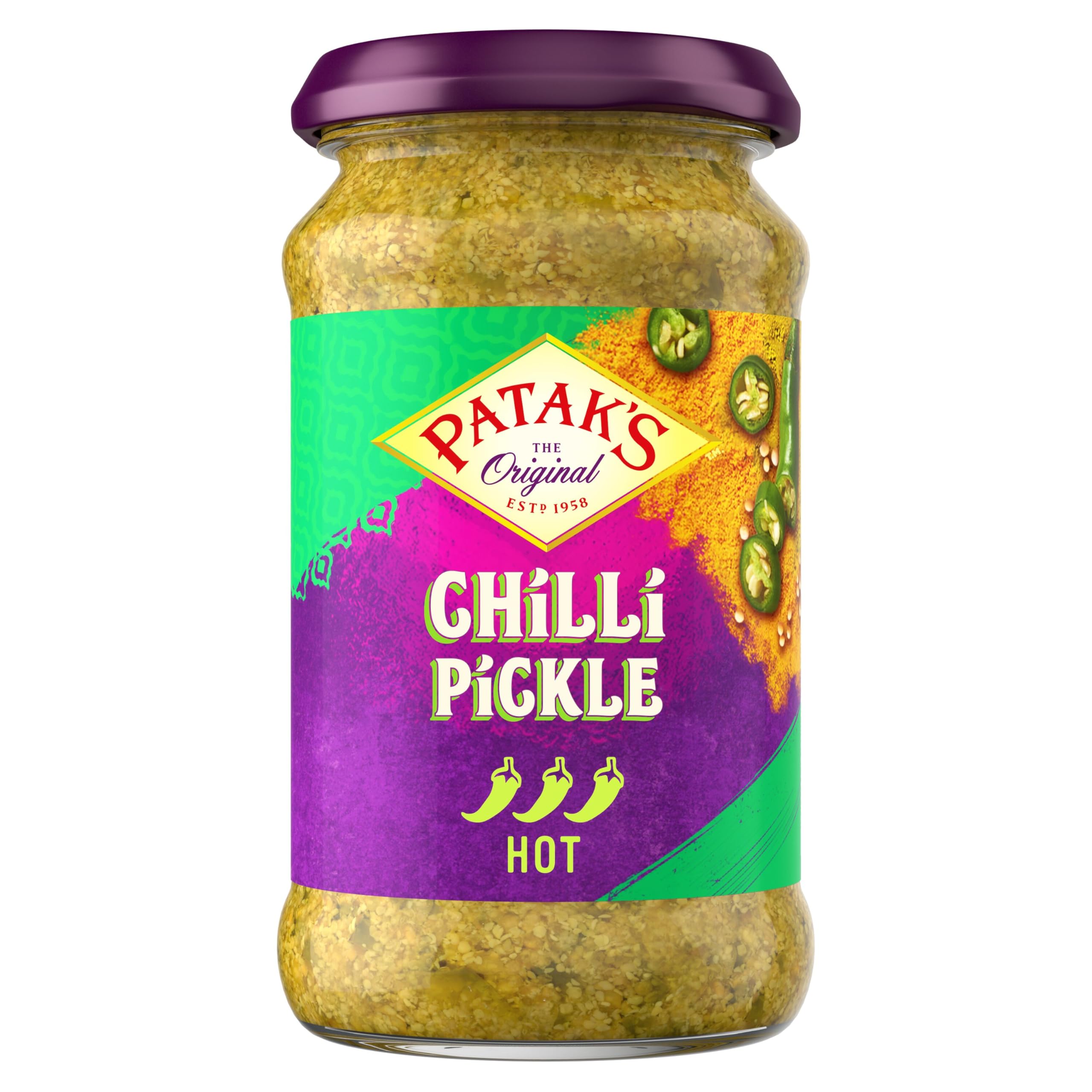 (2 Pack) - Pataks - Chilli Pickle | 283g | 2 PACK BUNDLE