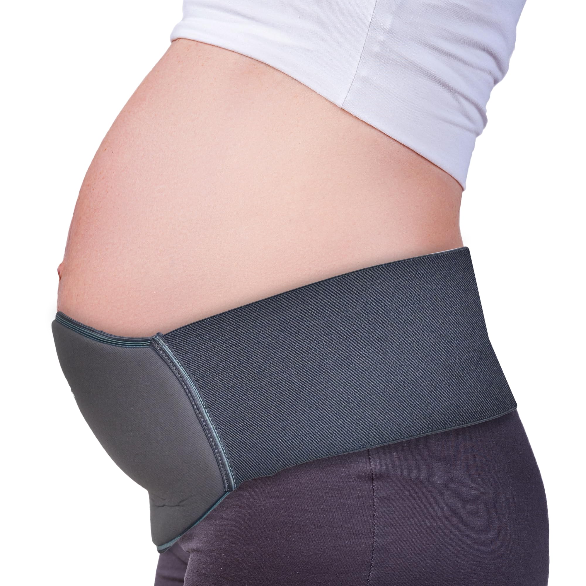 Q DEVICES Maternity Support Belt, Adjustable Belt, Pregnancy Support Belt, Relives Pain in Back