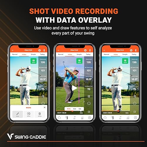 Miniatura 8 de Voice Caddie Swing Caddie SC300i Monitor portátil de lanzamiento de golf