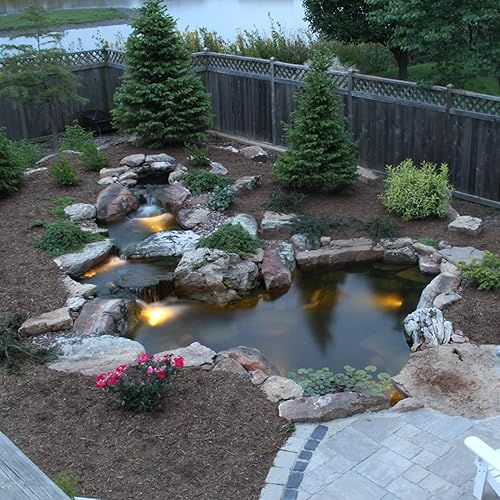 Miniatura 9 de Aquascape Fish-Safe - Revestimiento para estanques y fuentes PRO Grade 45 MIL EPDM 12 x 10, 120 pies cuadrados, color negro