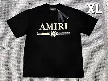 Amazon.co.jp: AMIRI アミリ 半袖 T ブラック 男女兼用 XLサイズ