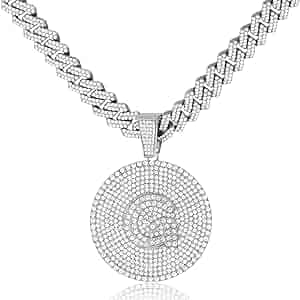 【as\"on】NEW LOGO NECKLACE◆ Amazon.com: DLSIXNCO Round Big Initial Necklace for Women