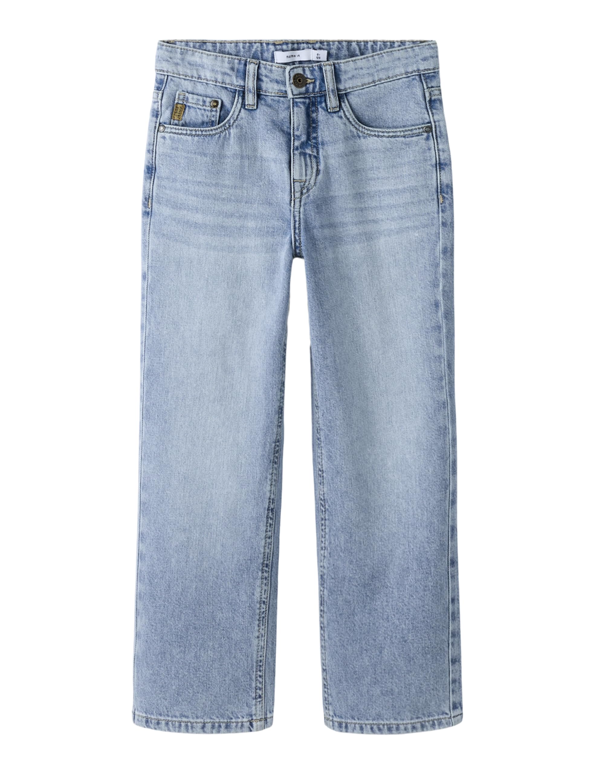 Name IT Boys Nkmryan Straight Jeans 3418-Be Noos, Denim Blue, 140 UK