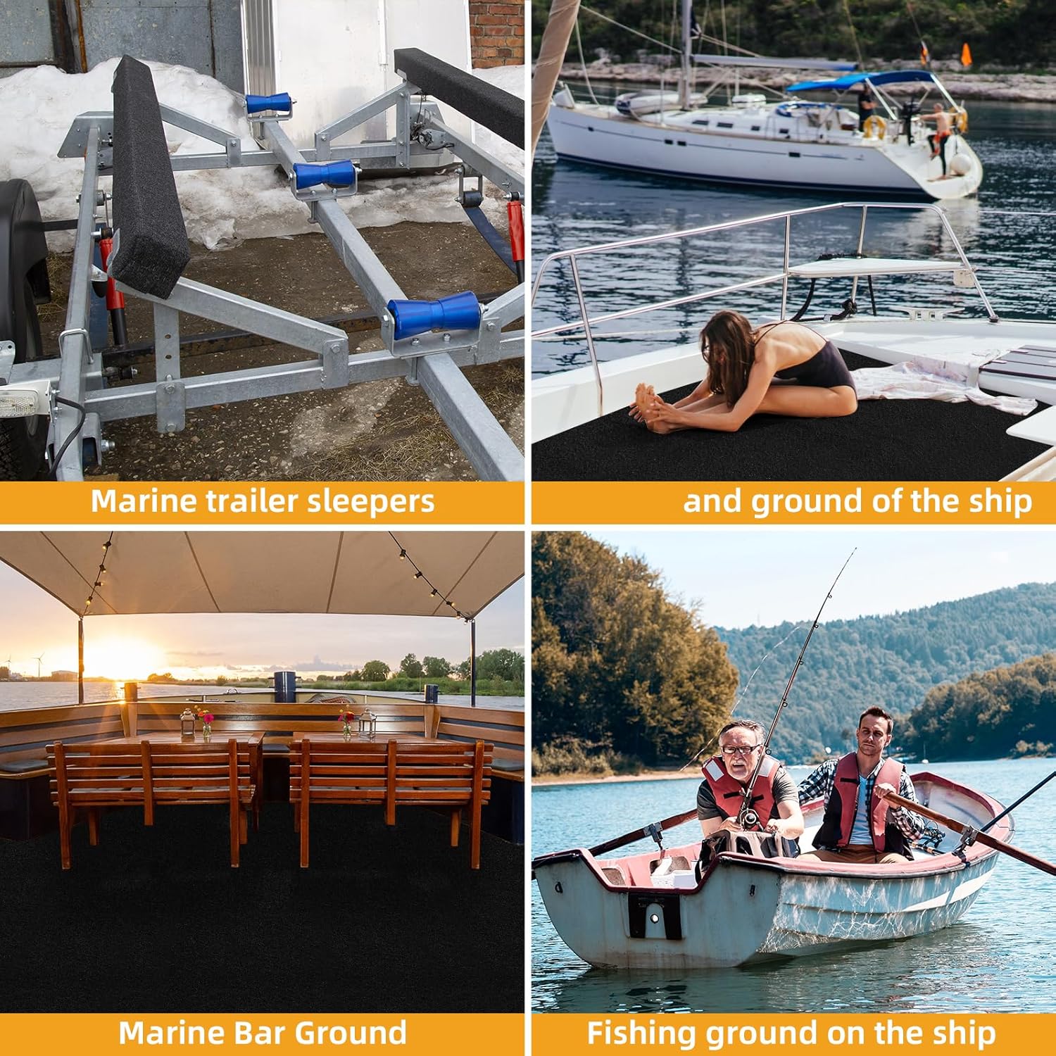 Premium Boat Trailer Bunk Carpet,25oz,12Inch X 100Feet, Extra Thick & Marine-Grade Quality, Built for Unrivaled Durability and Heavy-Duty