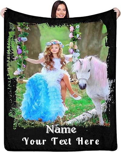 Artsadd Manta personalizada con foto, mantas personalizadas para papá y abuelo, regalos para el mejor papá del mundo, manta conmemorativa para la