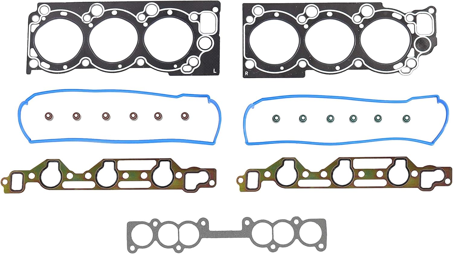 DNJ HGS950 Head Gasket Set for 1988-1995 Toyota 4Runner Pickup T100 3.0L V6 12V SOHC 2959cc