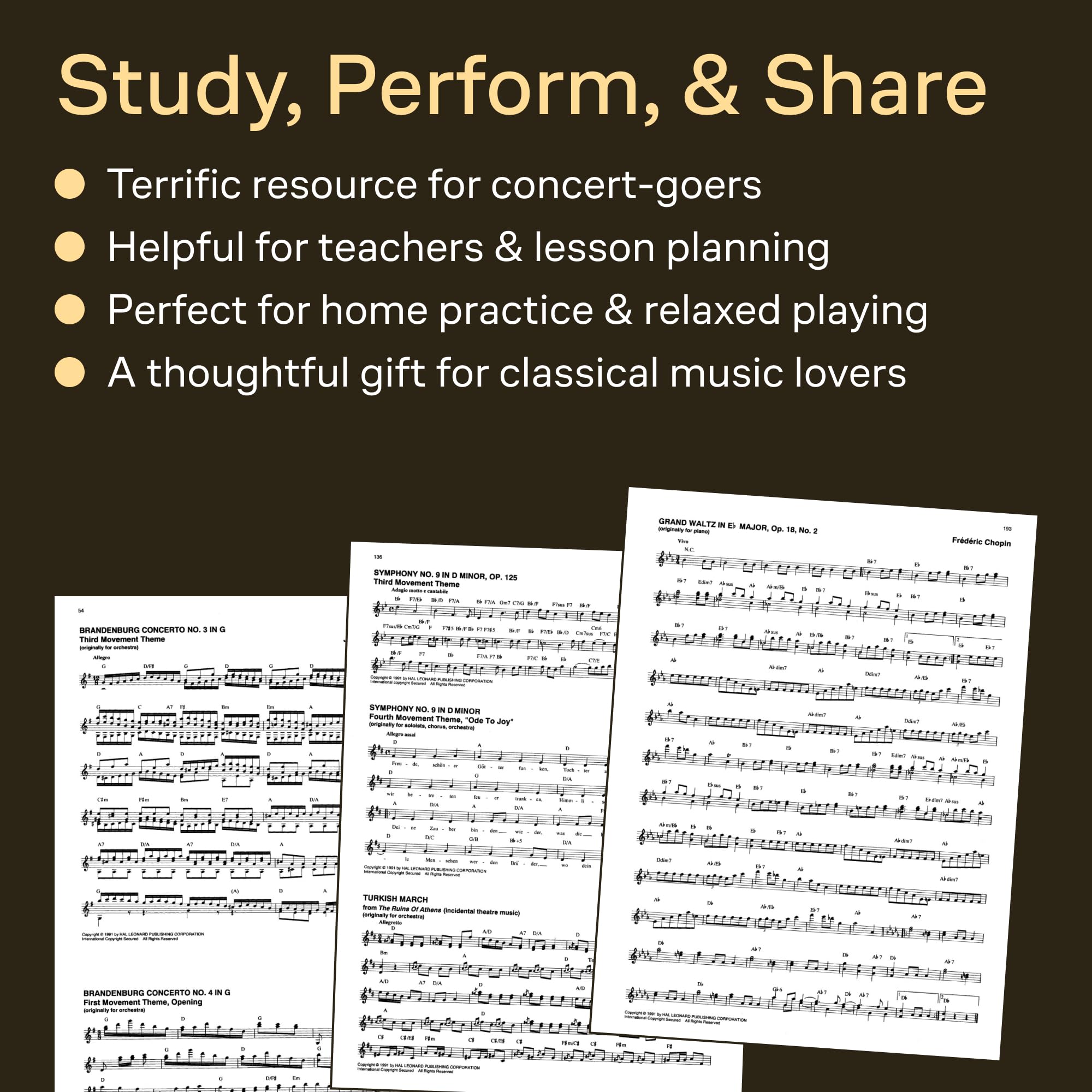 Classical Fake Book: Over 850 Classical Themes and Melodies