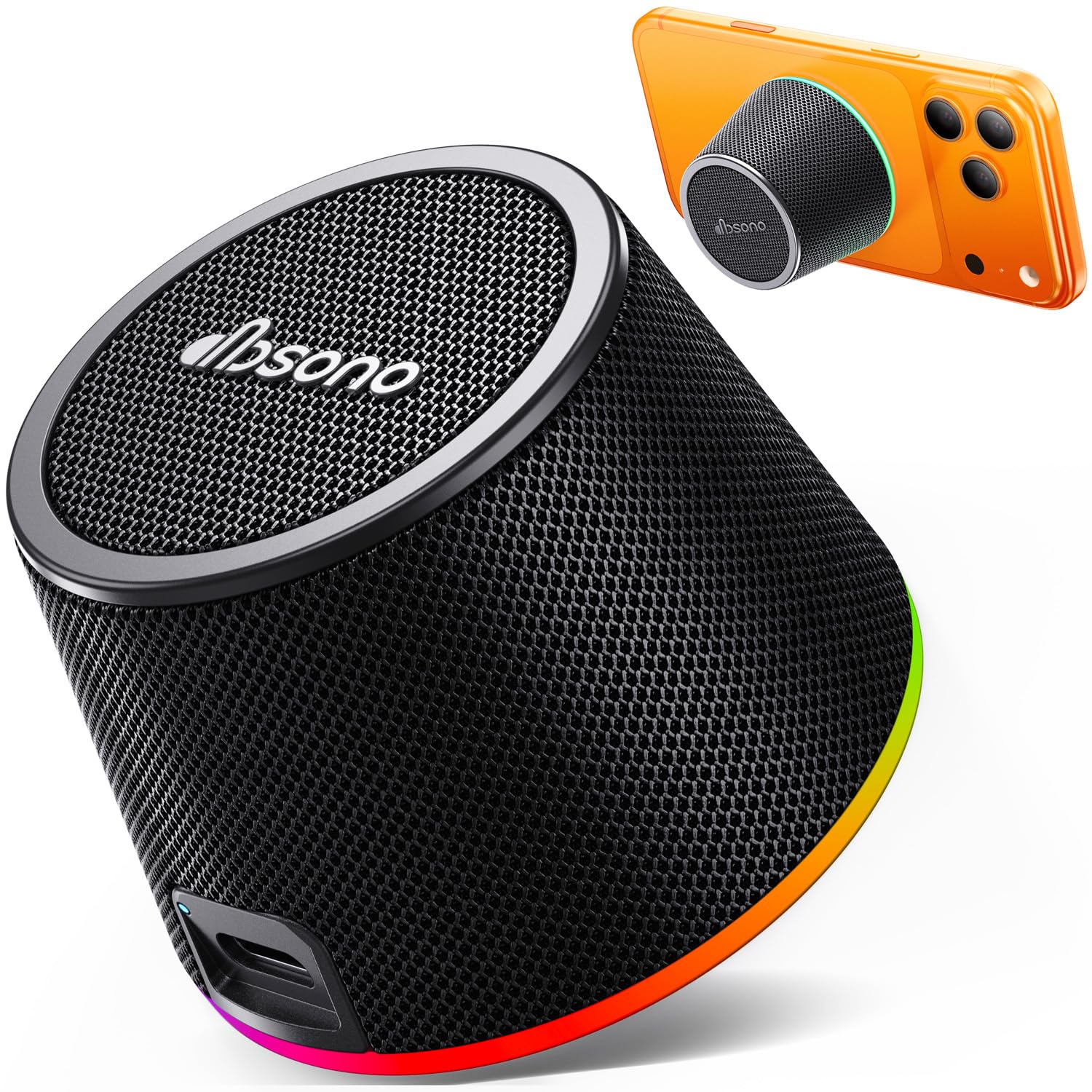 Small Bluetooth Speaker Gifts for Teens Valentines Gifts for Him Her 3 IN 1 Portable Magnetic Speaker with