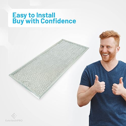 Miniatura 5 de Paquete de 2 filtros de microondas de repuesto para Whirlpool W10208631A W10208631 W10208631RP 2304686 AH3650910