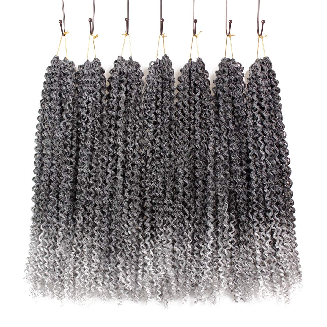 Amazon.com : Passion Twist Hair 18 Inch 7 Packs/Lot Water Wave Crochet for  Passion Twists Long Bohemian Hair Braiding Passion Twist Crochet Hair Braids  Synthetic Hair Extensions (TGREY#) : Beauty & Personal Care