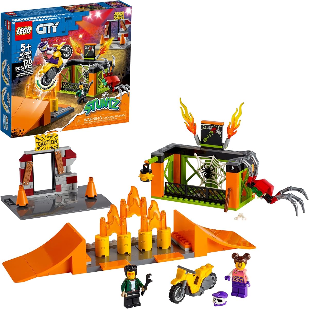 City Stunt Park 60293 Building Kit (170 Pieces)