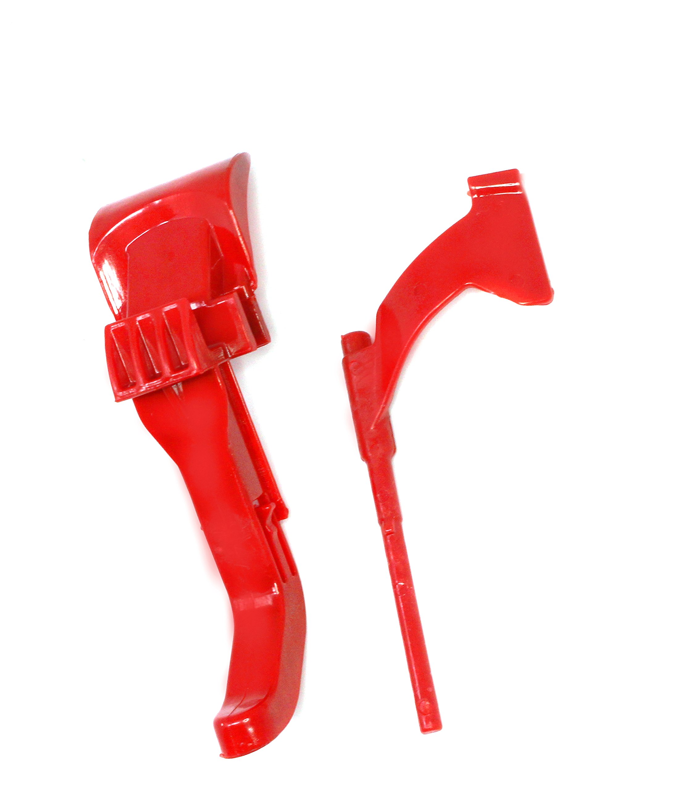 JSP Manufacturing Vacuum Cyclone Red Canister Button Release Catch Clips Aftermarket Replacement for Dyson Models DC41 DC43 DC65