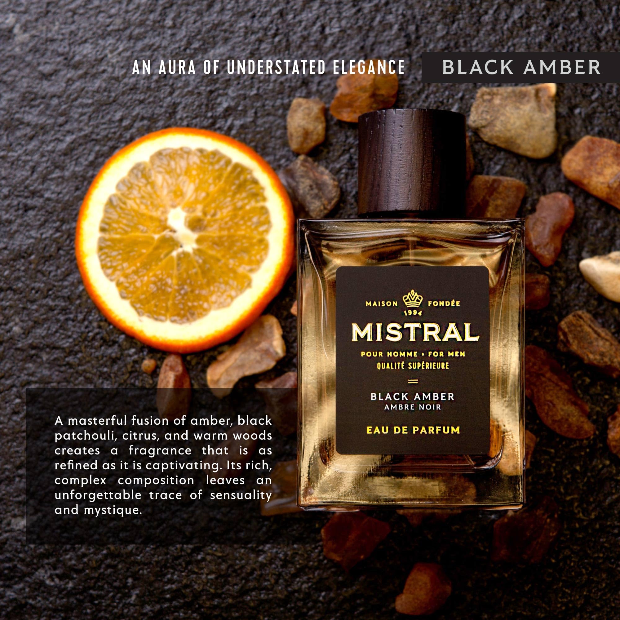 Mistral Men's Eau de Parfum Fragrance