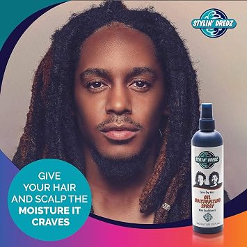 Stylin Dredz Moisture Splash Conditioning Braid Spray and Dreadlock Moisturizer Spray - 350 ml Single