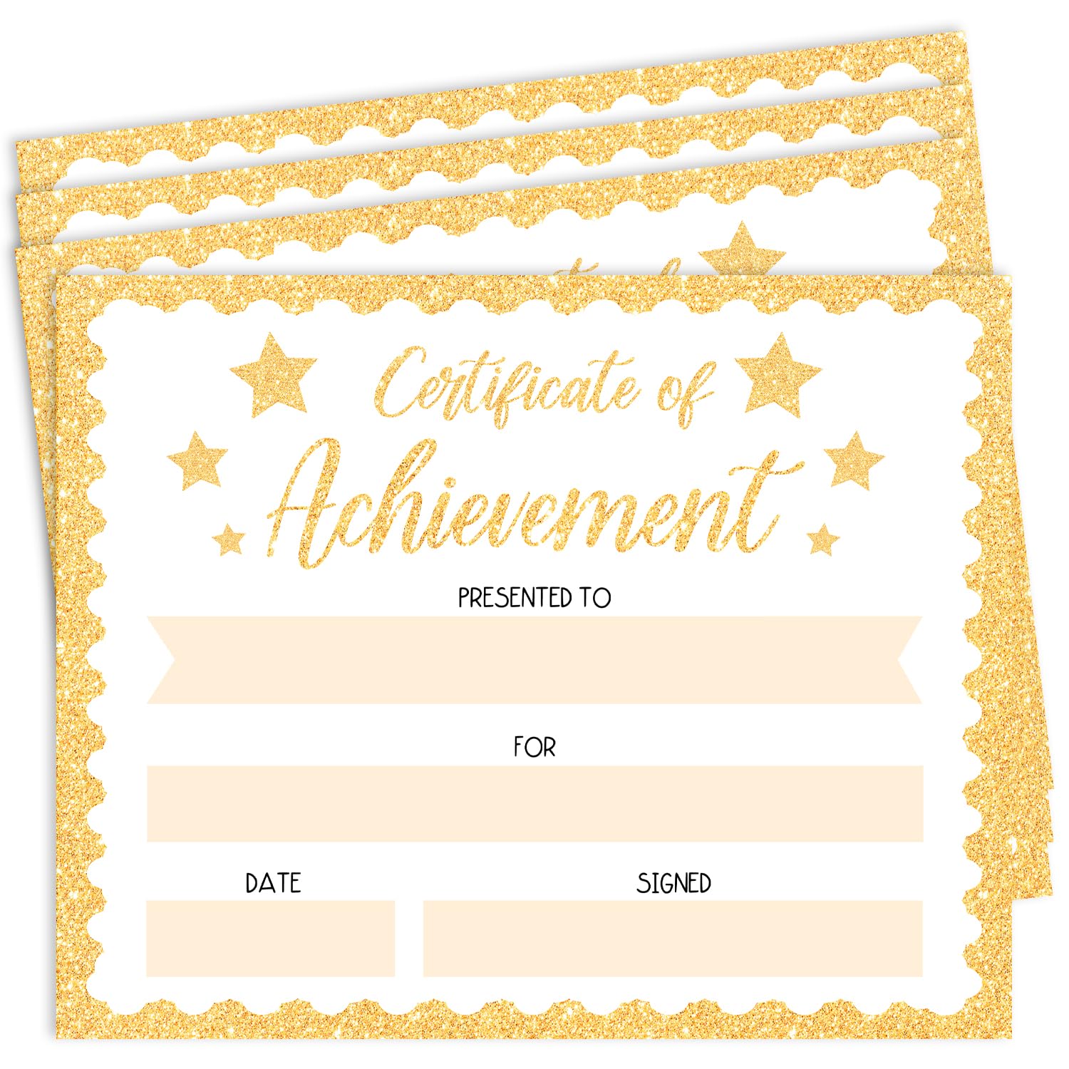 25 certificati di riconoscimento, 20,3 x 25,4 cm, certificati di premio per scuola materna e asilo, studenti e insegnanti -03