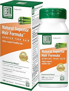 Bell Natural Superior Hair Formula Lifestyle Products | an Innovative Healthy Hair Supplement for Men and Women