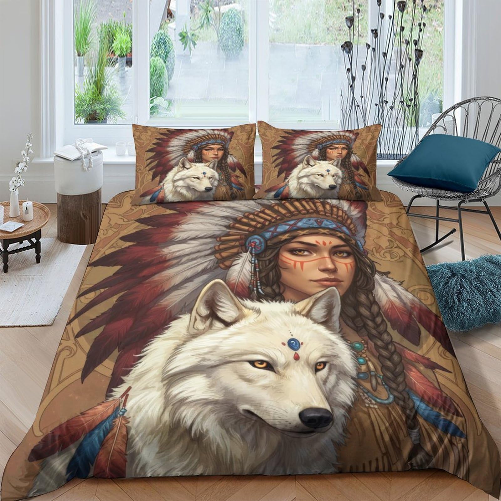 Housse de couette 260x220 anti-plis respirante pour un lit parfait sans repassage