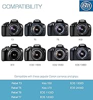 Vista 3 de BM Premium Kit de batería y cargador LP-E12 para cámaras Canon EOS-M, EOS M2, EOS M10, EOS M50, EOS M50 Mark II, EOS M100, EOS M200, SX70 HS, Rebel