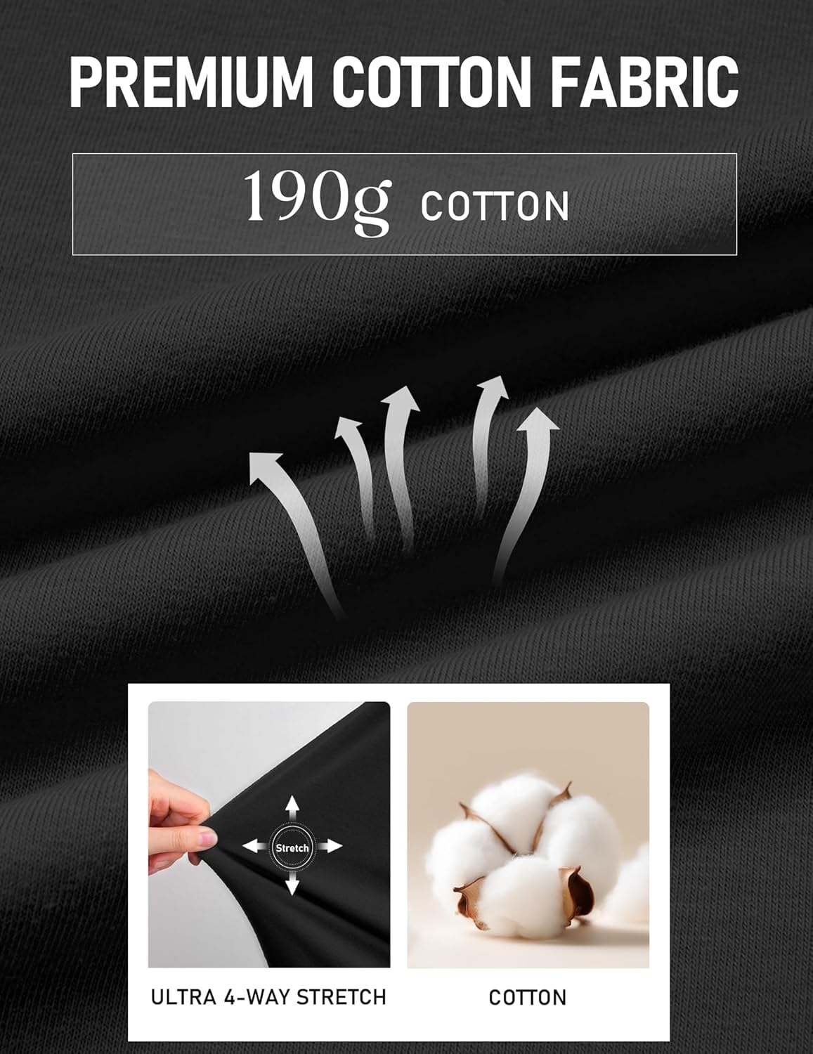 COOFANDY Men's Henley Shirts Cotton Short Sleeve Casual T-Shirt Button Henley Basic Tee Lightweight Summer Top - Image 4