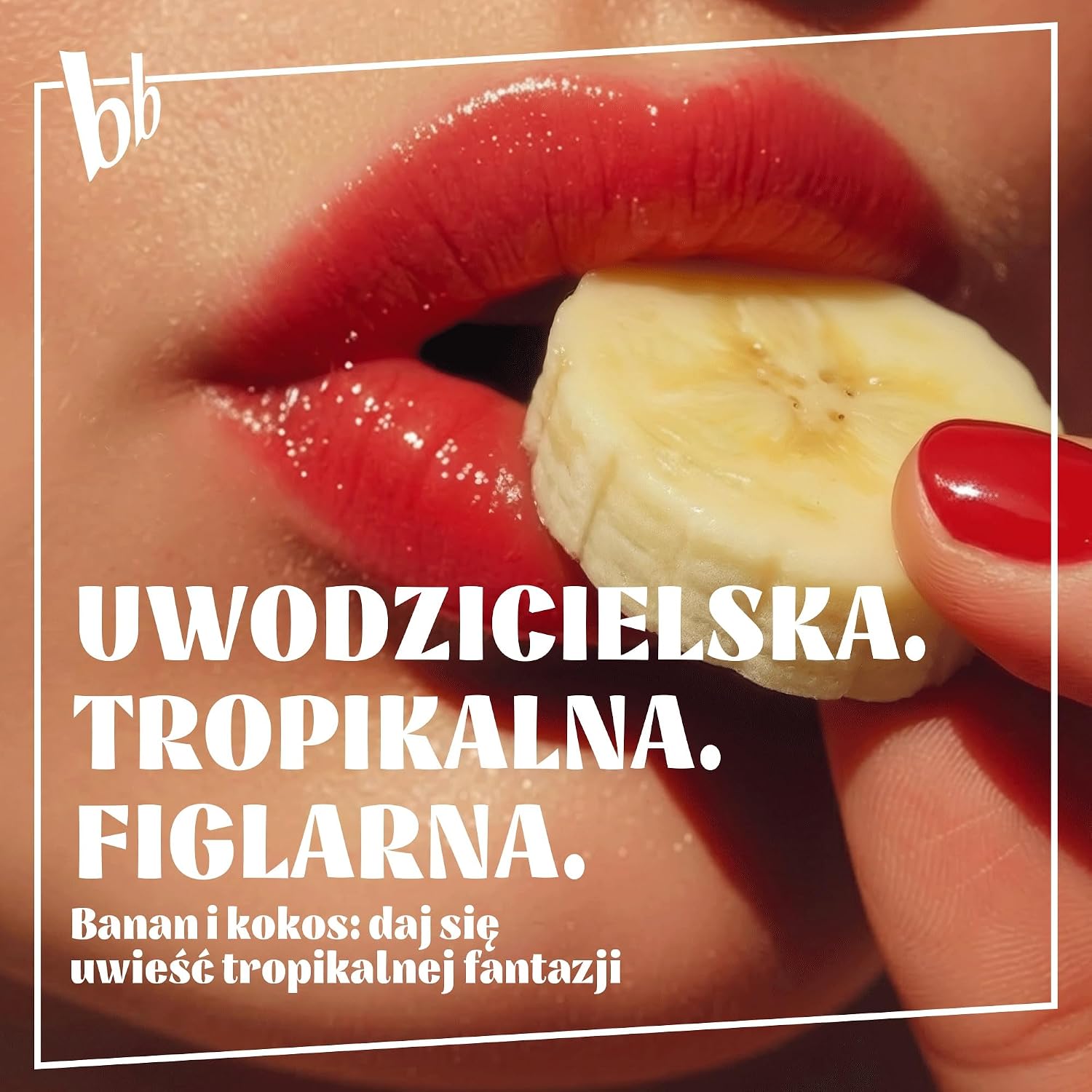 bruno banani Banana Bite, długotrwała mgiełka do ciała i włosów dla kobiet, o zapachu wody kokosowej i banana, 236 ml